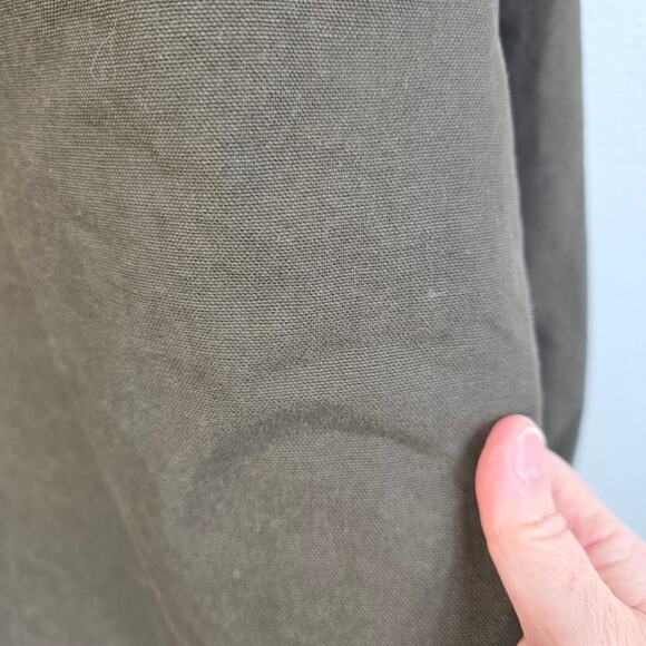 Moose Creek Shacket Men's XL Brown Canvas Fleece Lined Workwear Utility Heavy - Picture 6 of 11